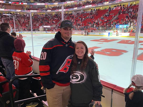 Hurricanes Game in Raleigh